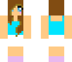 turquoise girl
