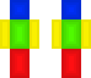 colourful human