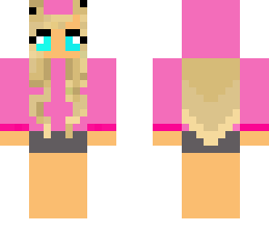 pink frog girl