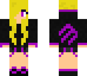 purpel monster girl vershion