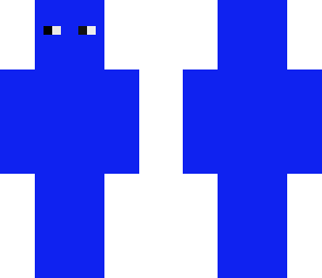 blauw man