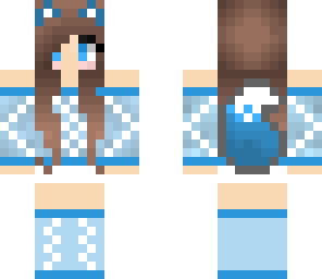 shy wolf girl
