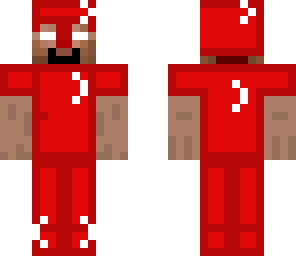 herobrine in redstone armor
