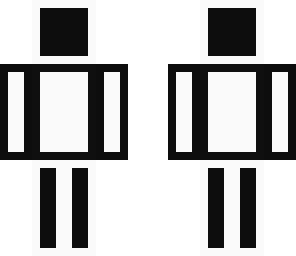 weird white n black block