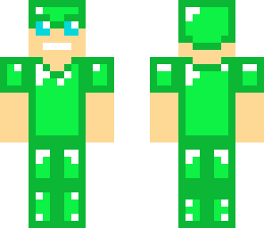 full emerald armour