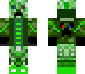 green 3d creeper