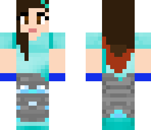 blue girl