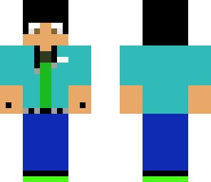 blue guy 3 with einshine glasses