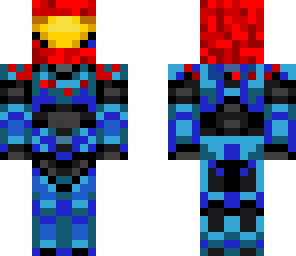 halo red and blue