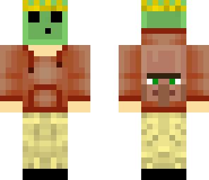 slime guy with a crown