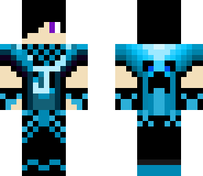 cool teen in blue creeper jacket