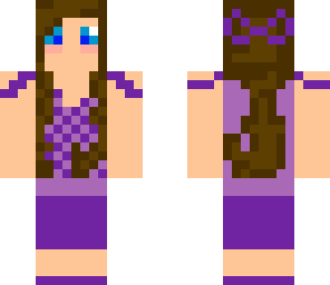 purple prom dress