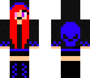 red headed skelly girl