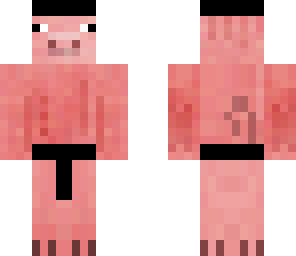 black belt pig