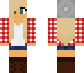 plaid girl