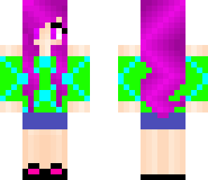 purple derpy haired girl