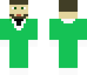 green tux