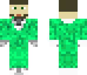 green tux