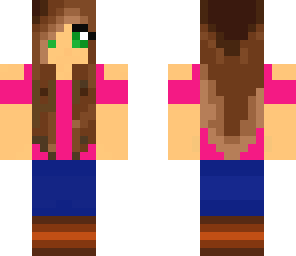 neon lady without bow