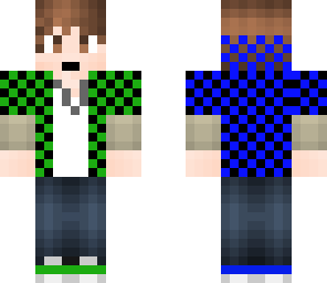 green sided blue