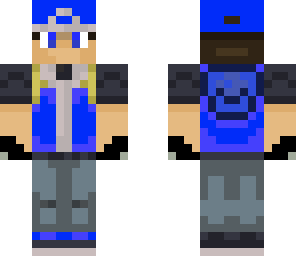 blue pokemon trainer