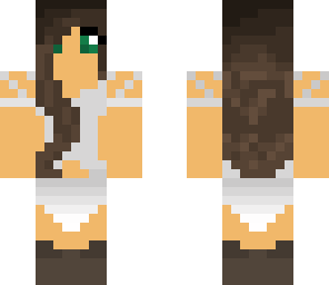 warrior in white dress