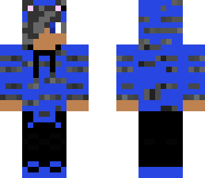 blue tiger hoodie