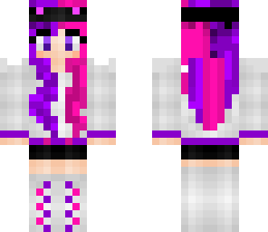 pink and purple girl 