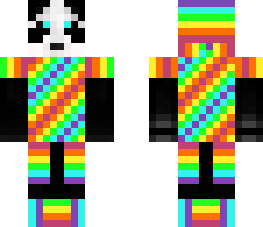 rainbow panda