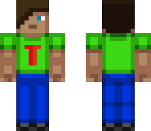 blocky teenager