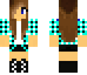 teal girl