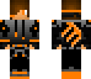 monster junge orange