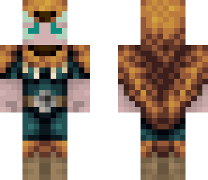 sea turtle in fox skin