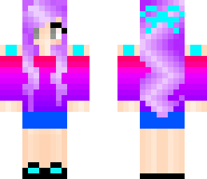 purple derpy haired girl