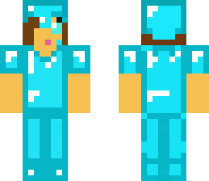 diamond armor girl