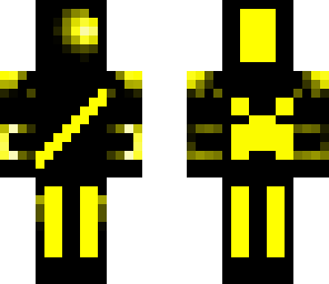yellow space suit
