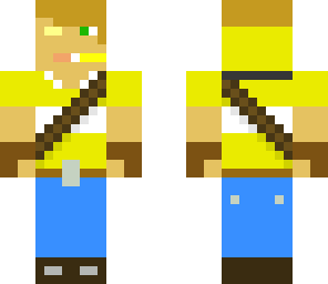 yellow t-shirt