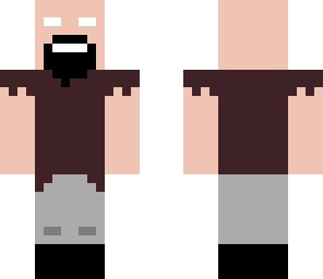 herobrine ************ - notch withe eyes