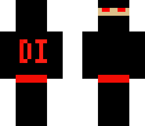 black and red ninja 1