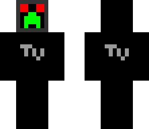 creeper in tv red and green