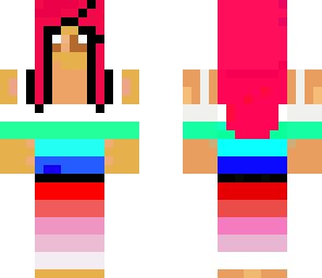 rainbow girl