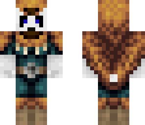panda with fox skin