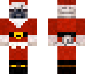 christmas pug