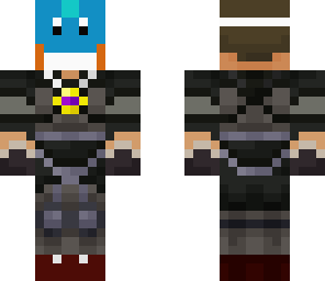 skydoesminecraft with mudkip mask