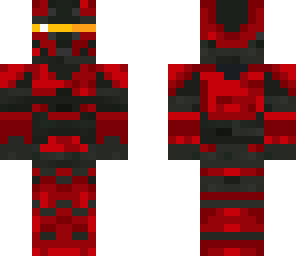 halo skin recon red