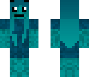 color girl blue-green
