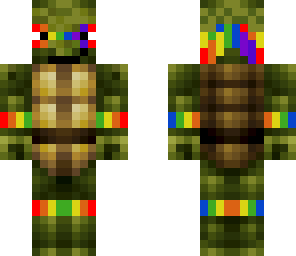 rainbow ninja turtle