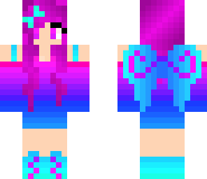 purple magical fairy