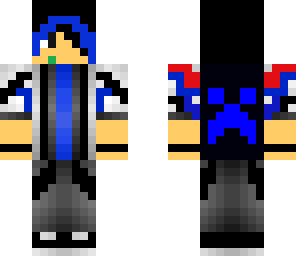 black and blue hoodie improved