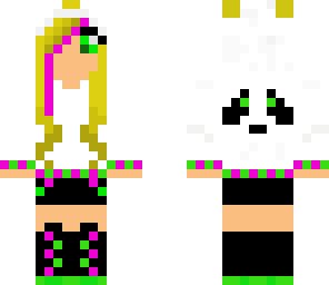 panda hoodie gal